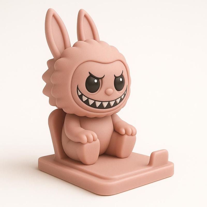 Labubu Phone Holder – Minimalist 3D Printable Stand