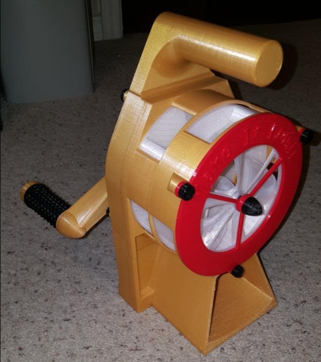 Air Raid Siren parts (for 5.5" x 8.5" bed)