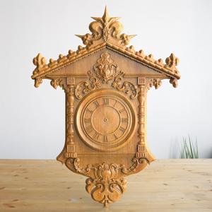 Wall Clock - 3D STL File For CNC Wood Carving, Cnc Router Files, Cnc relief files, 3d printer files