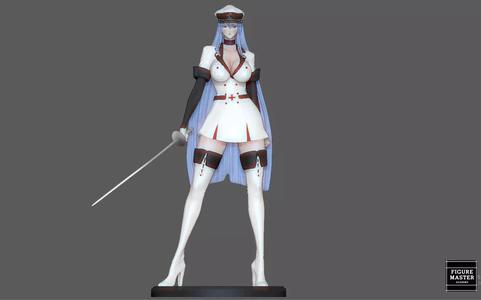 ESDEATH AKAME GA KILL ANIME GIRL CHARACTER