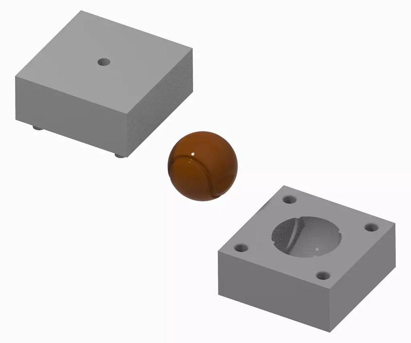 Chocolate Mold Tennis Ball