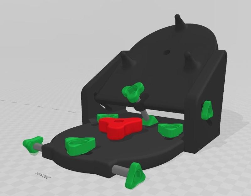 Equatorial Wedge for Ioptron minitower