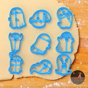 9 Ghost Cookie cutter x 9 halloween