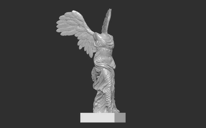 Nike of Samothrace conserved