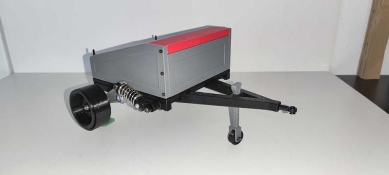 RC EXPEDITION BODY FOR V1 / TRAILER / CONSTRUCTION / SCALE 1/10