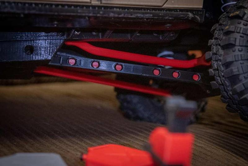 3DSets Landy Wagon + Ranger 4Door Rear Link Slider + Brace