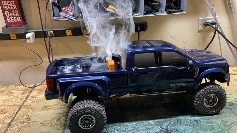 RC Truck HEX Smoke Stacks