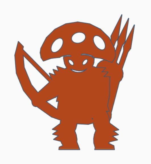 Mushroom Man Archer