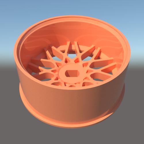 BBS RX-R - 1/24 Scale AWD Wide Rims (Offset 3)