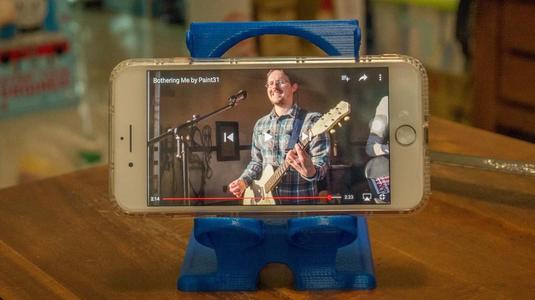 Large Smart Phone Stand (The "Hustle Stand PLUS")