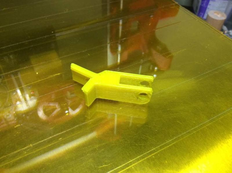 PLA Cooling fan adapter