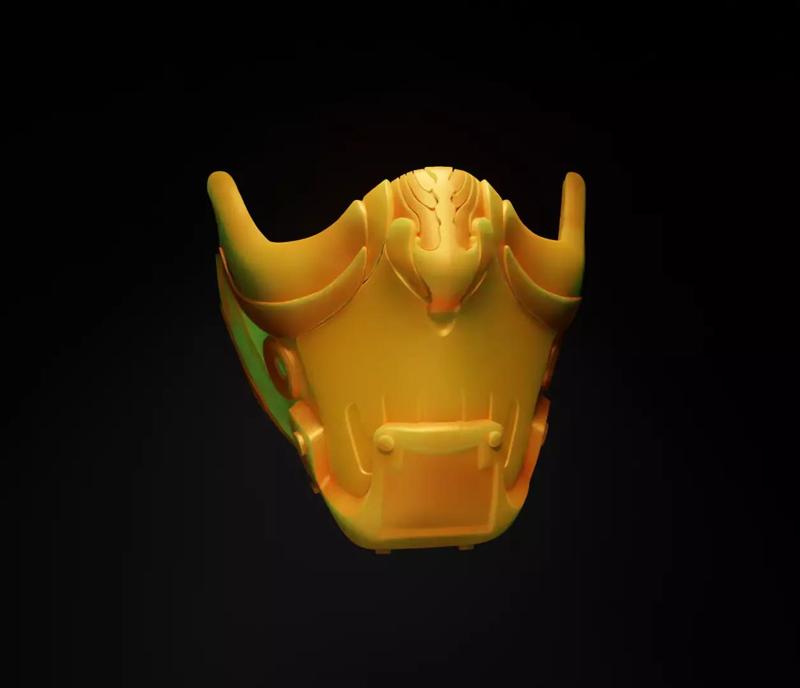 Cyberpunk Face Mask - Gamer Cosplay Helmet