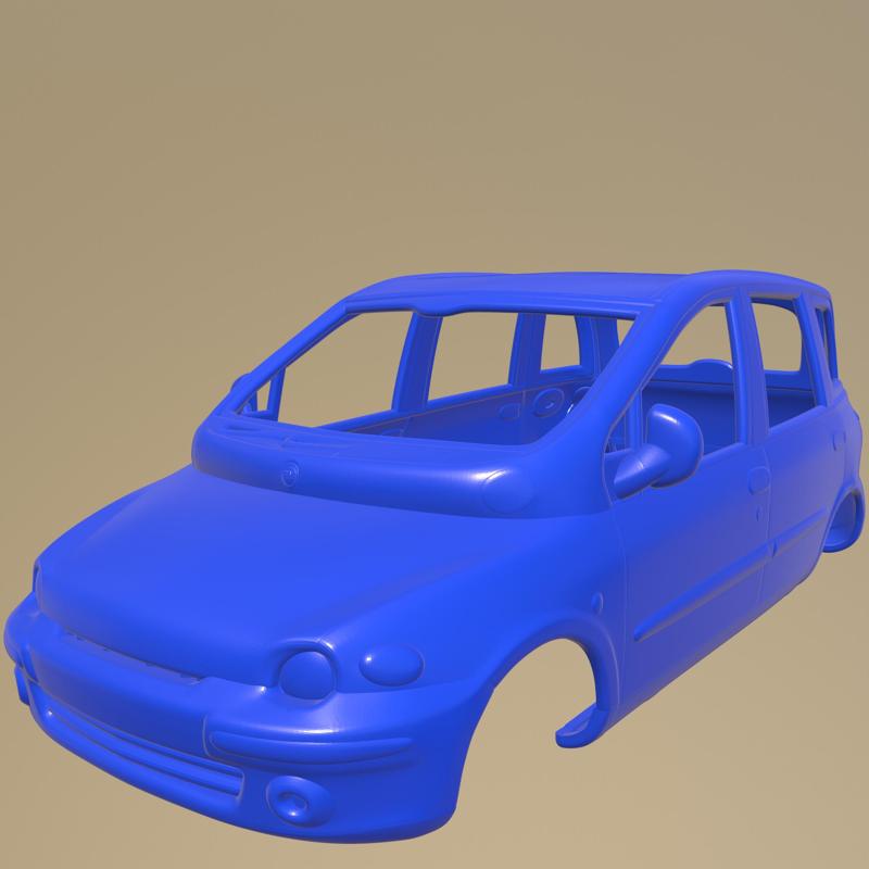 Fiat Multipla 1998 PRINTABLE CAR BODY