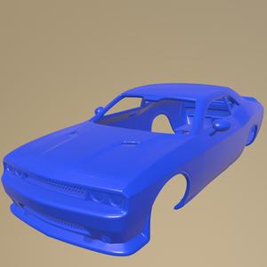 Dodge Challenger SRT8 2011 PRINTABLE CAR BODY