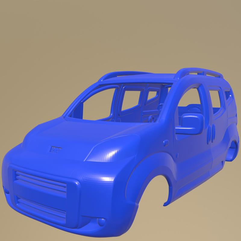 Peugeot Bipper Tepee 2011 PRINTABLE CAR BODY