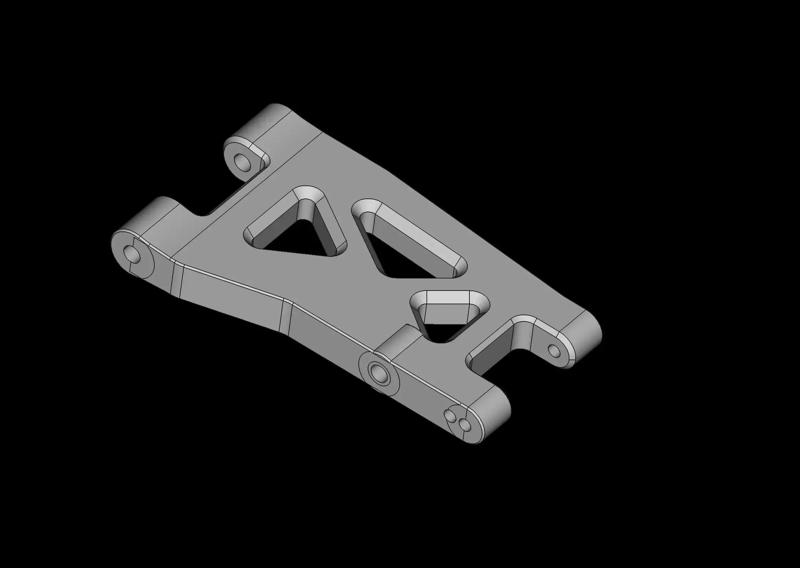 7630 Suspension arms, front/rear TETON