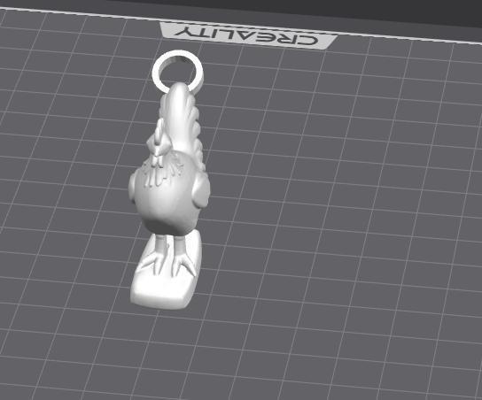 Chicken keychain
