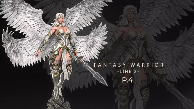 Fantasy Warrior - Line 2 - F4 -