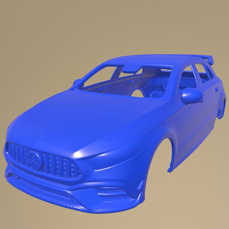 Mercedes-Benz A45 AMG 2020 PRINTABLE CAR BODY