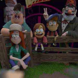 Gravity Falls Diorama