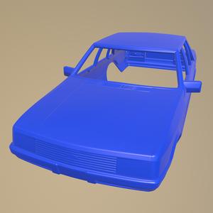 Ford Falcon 1979  Printable Car Body