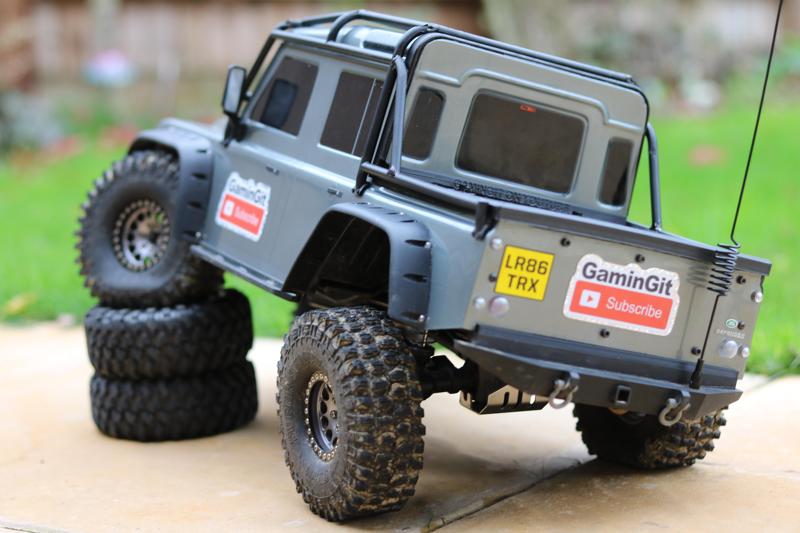 Traxxas TRX4 Defender Pickup Body Shell Conversion