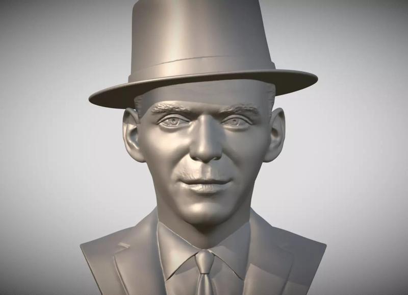 Frank Sinatra bust