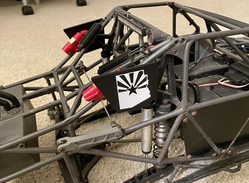 Traxxas UDR Number Plate Cover - Arizona