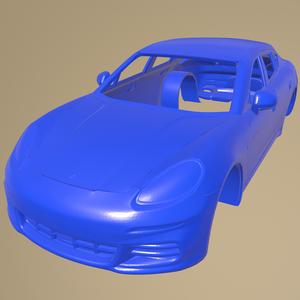 Porsche Panamera 4S PRINTABLE CAR BODY
