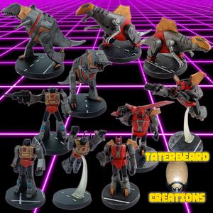 Robo-Dino 2 Pack: T-Wrecks, King of the Robo-Dinos! Plus Anger, The Spino-Robo-Dino!