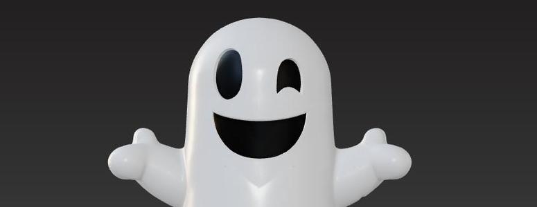 Halloween Boo Basket Ghost Figurine - Articulated Spooky Toy for Fall Decor and Gifts