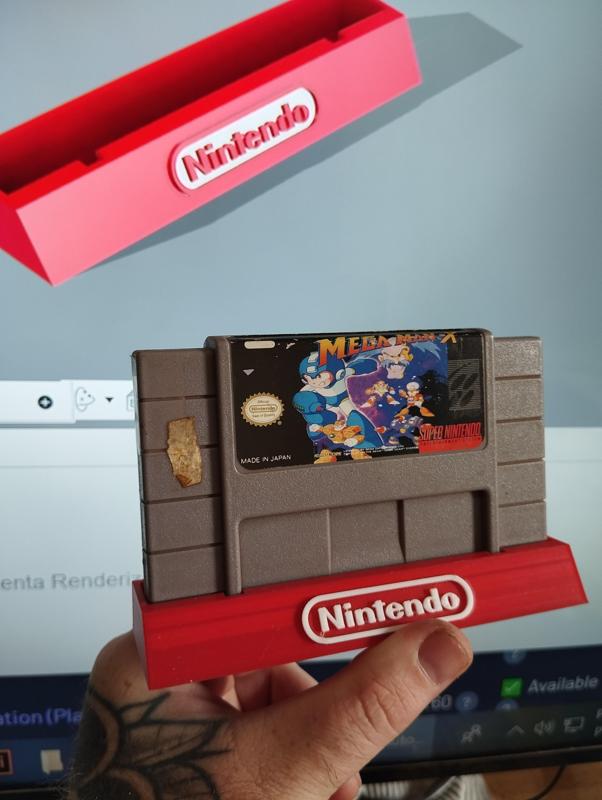 SUPORTE DE JOGOS NINTENDO SNES (NINTENDO SNES GAMES SUPPORT)