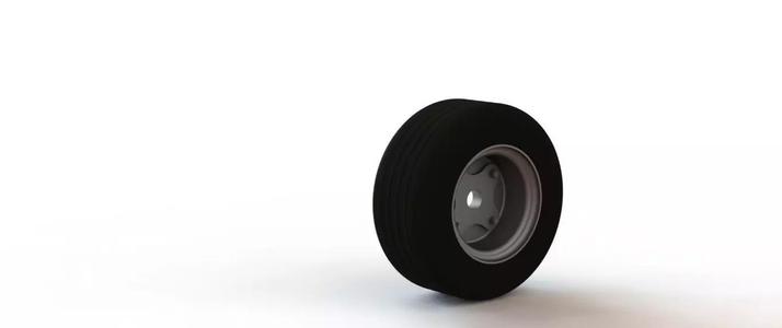 wheel for containers