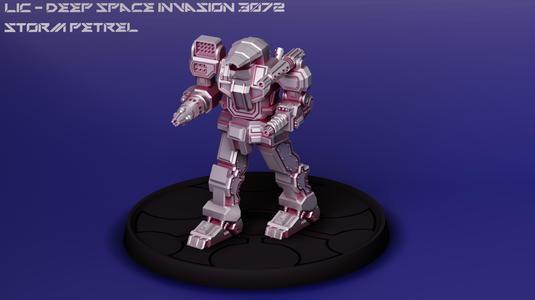 LIC - Storm Petrel 95 ton assault mech.