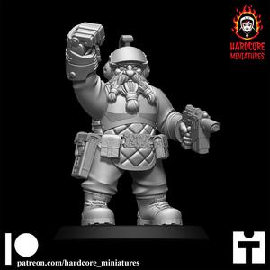 Space Dwarf Officer Modular Set 3