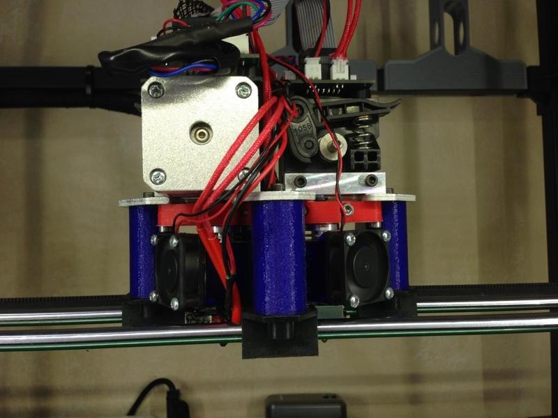 Rigidbot e3d Underdog Mount v1 (reversible, single or dual, z-loss or zero-z-loss support)