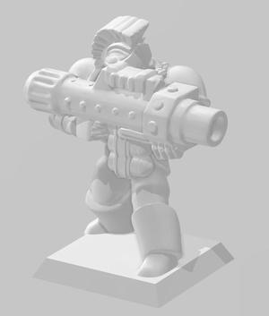 War Armor RPG - Destroyer Model