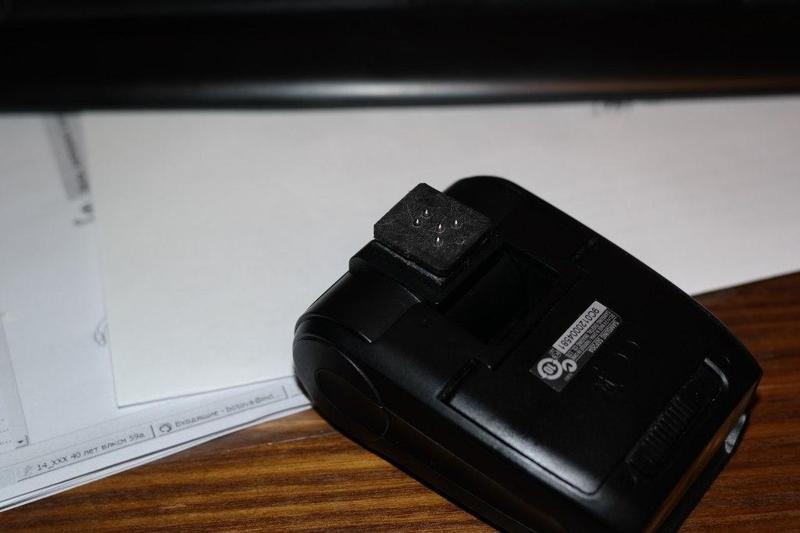 Hot shoe holder for Samsung SEF20A