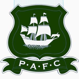 Plymouth Argyle F.C. Logo Plaque for Screw Mounting on Wall