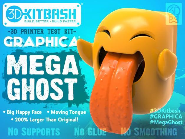 Graphica: MEGA Ghost - Print & Play - via 3DKitbash.com