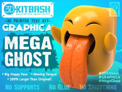 Graphica: MEGA Ghost - Print & Play - via 3DKitbash.com