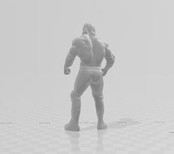 Triple H lowpoly