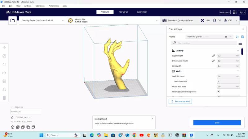 Hand wall mount candle holder dark art design fantasy