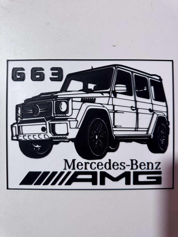 Mercedes G63 Wall Art