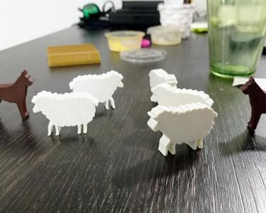 Sheep silhouette
