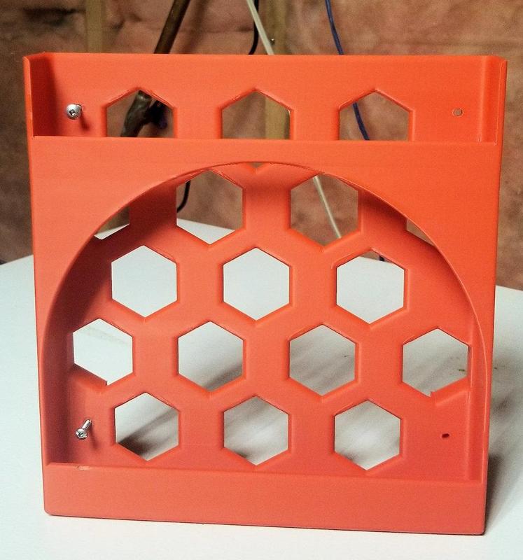 Wall mounted document holder (8.5x11 sheets)