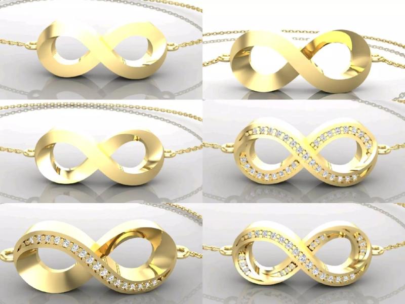 C5 The luxury female bracelet 3D Model Collection