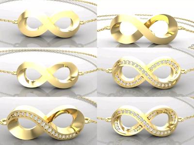C5 The luxury female bracelet 3D Model Collection