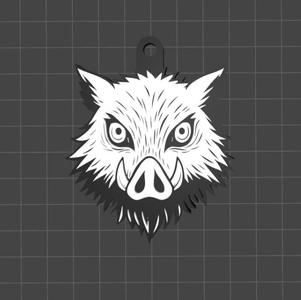 INOSUKE KEYCHAIN STL