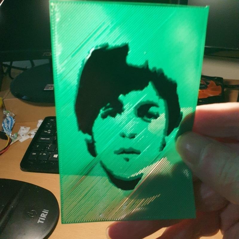 Paul Mccartney shadow image